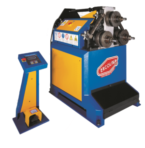 NC GIĘTARKA TRÓJWALCOWA CE40H3 Z POSUWEM ROLKI ŚRODKOWEJ<br/><span style="font-size: 12px; color: #808080">Elektryczna giętarka z zakresem pracy do Ø60×3,2mm</span>